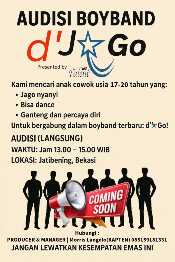AUDISI BOYBAND d’JAGO